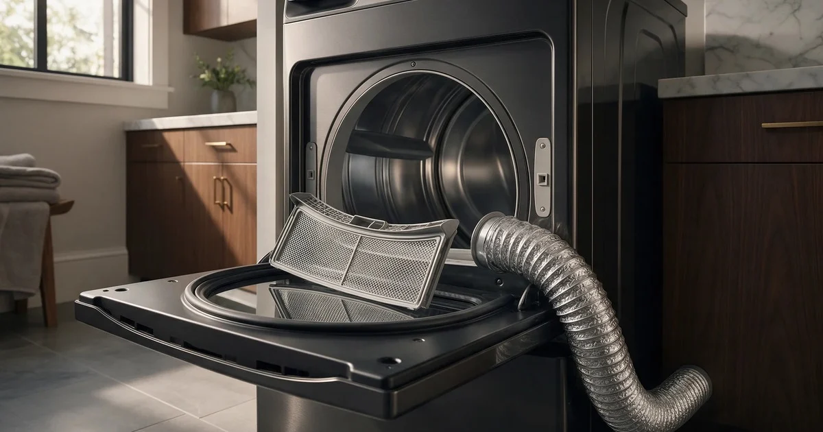 KitchenAid Dryer Takes Too Long: Check Airflow Before Replacing Heat Parts